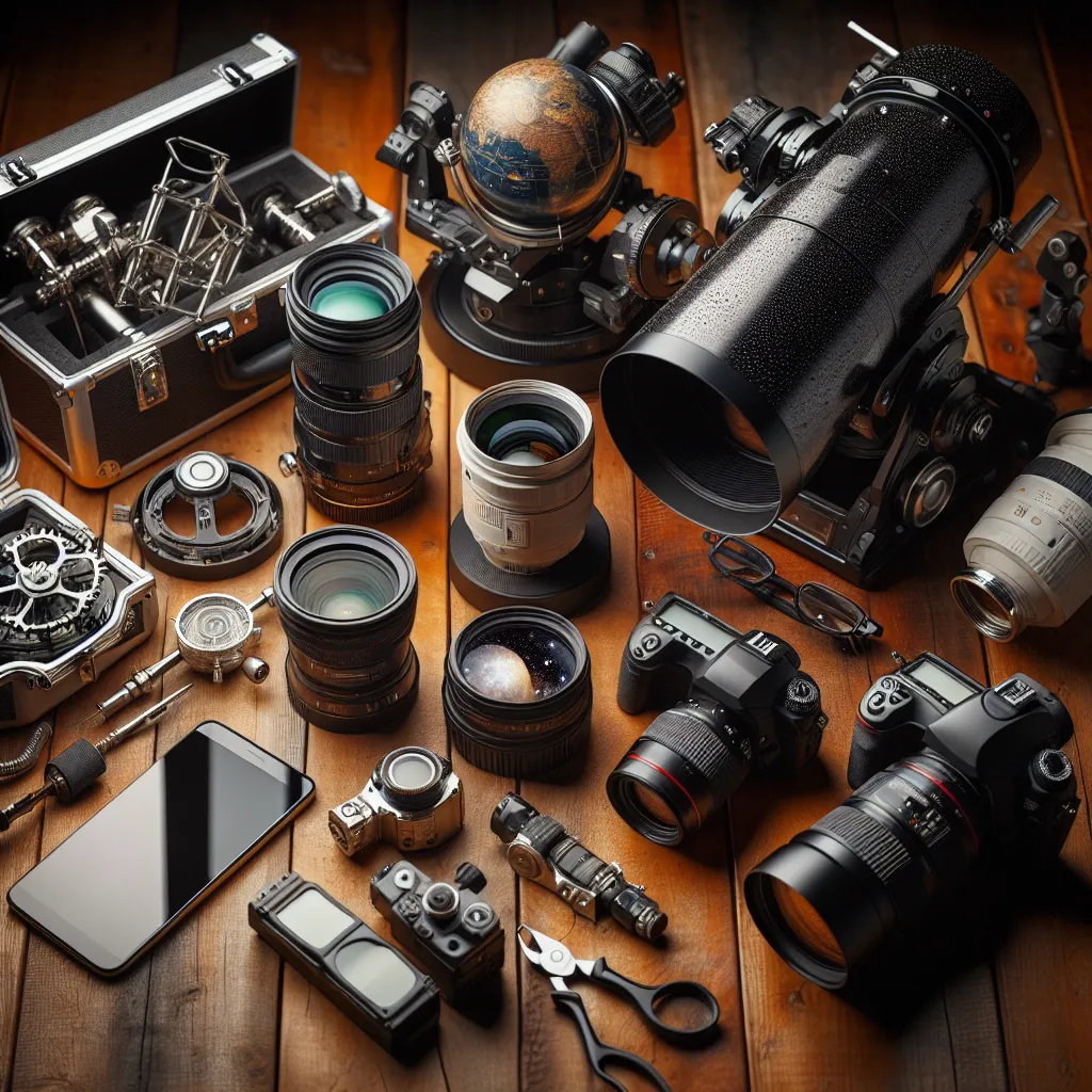 Equipamiento para astrofotografía