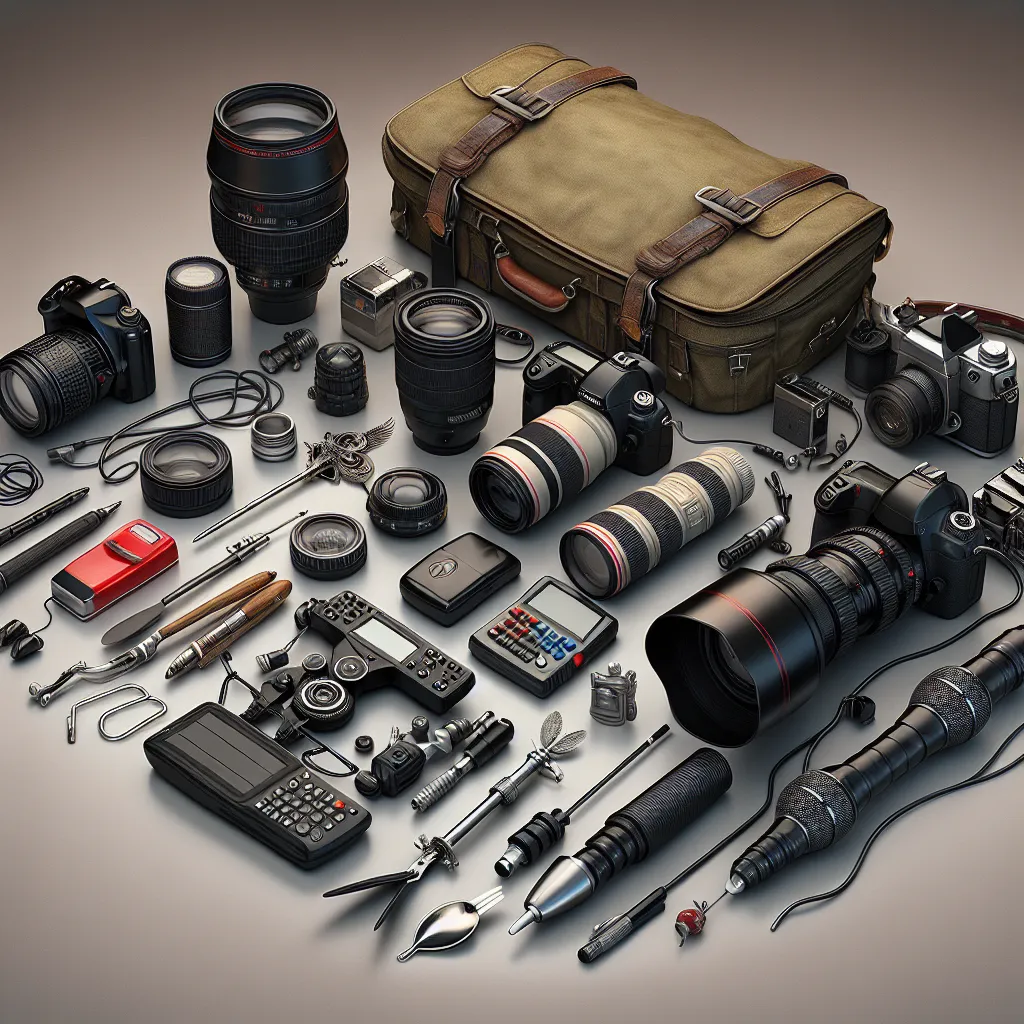 Equipamiento para Fotoperiodismo