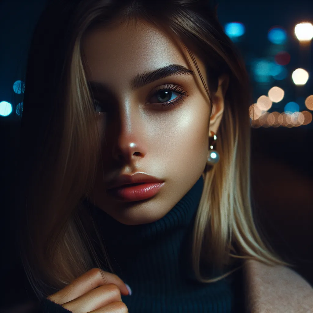 Fotografía nocturna retratos