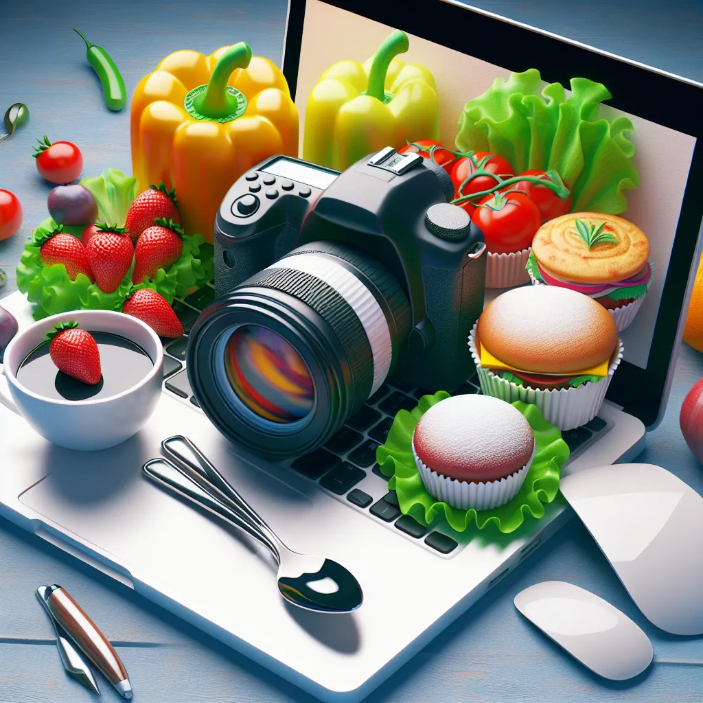 Portfolio online comida