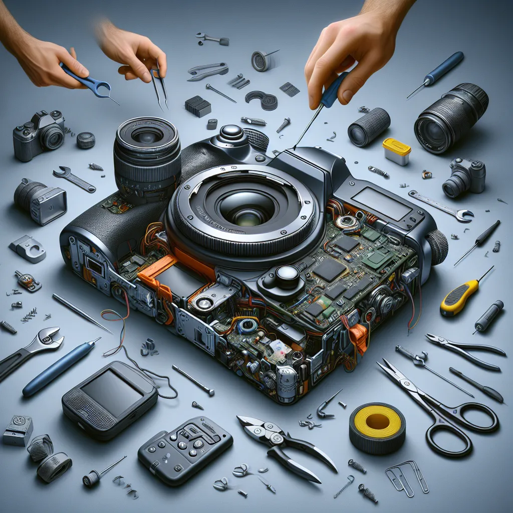 Reparar cámara digital
