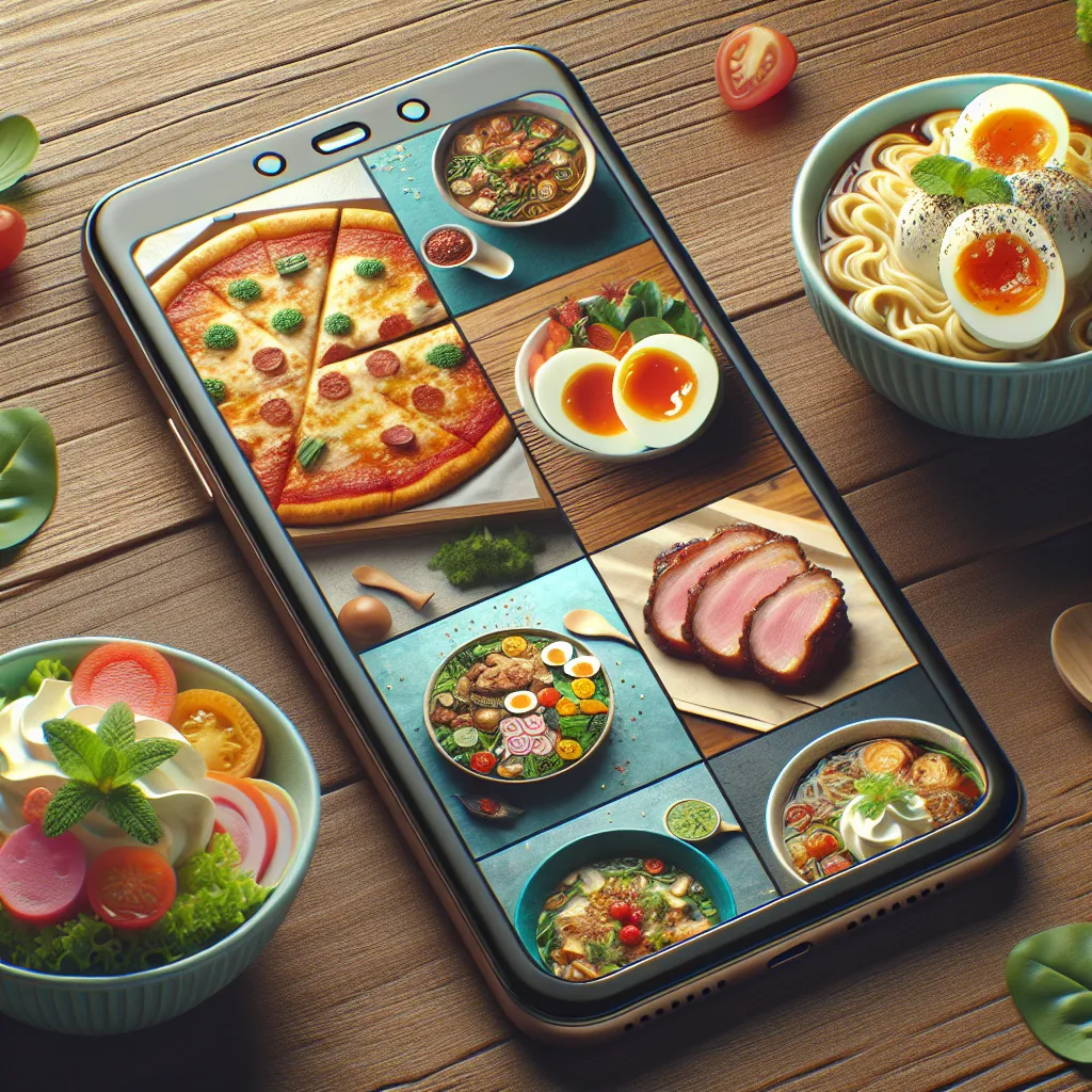 Smartphone food photography