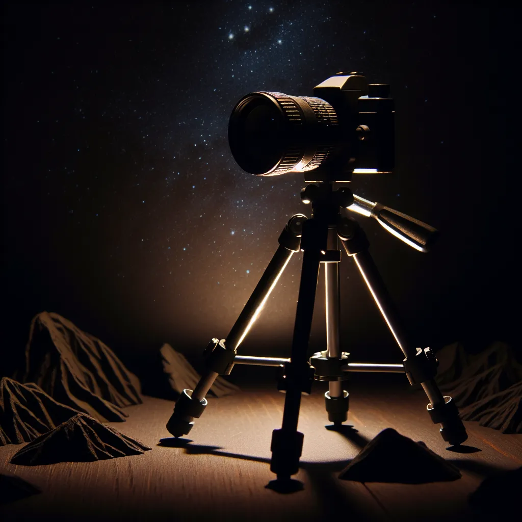 Trípode Fotografía nocturna Trípode Fotografía nocturna